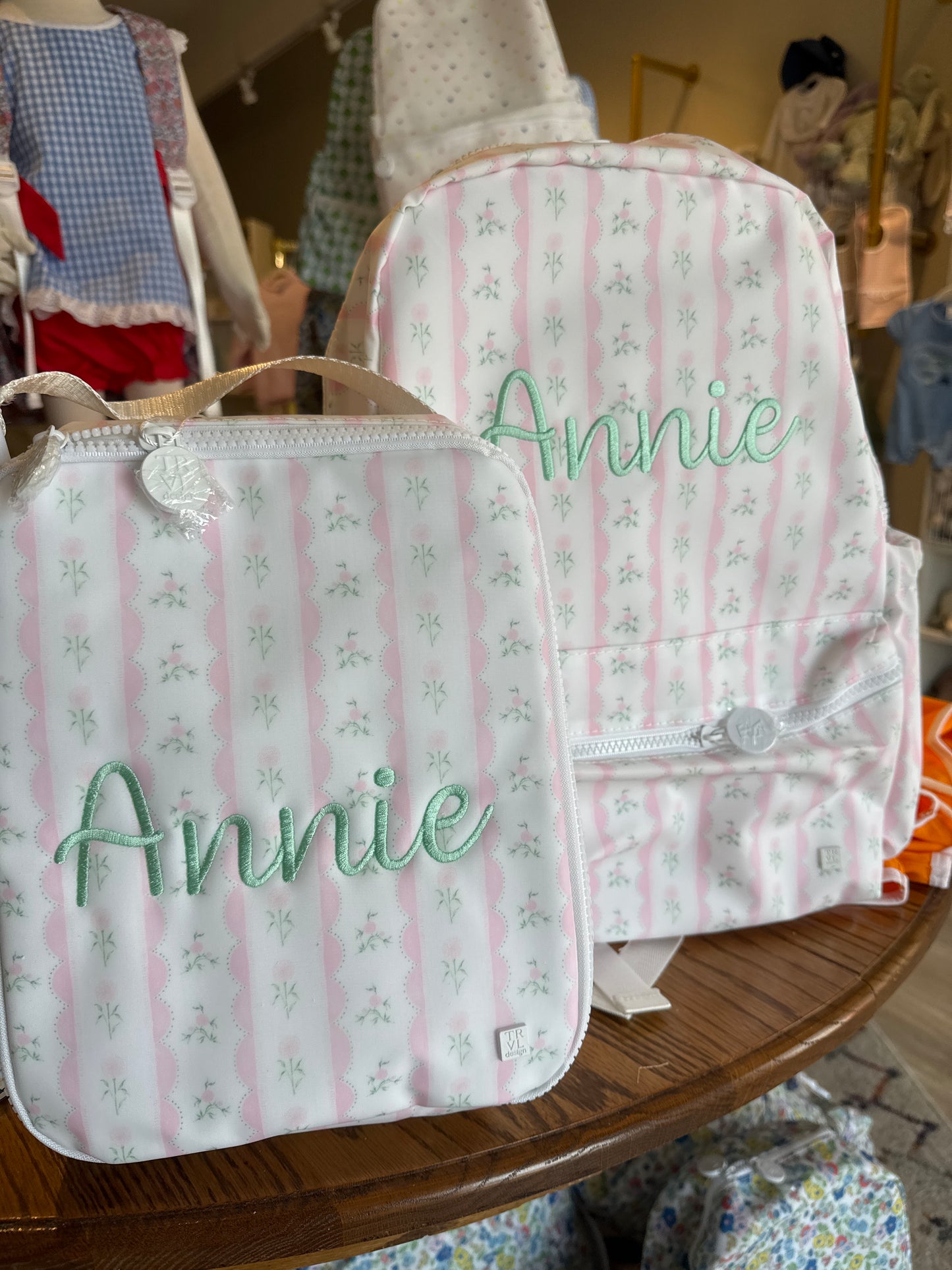 BACKPACKER - Ribbon Floral Pink Backpack by TRVL Designs