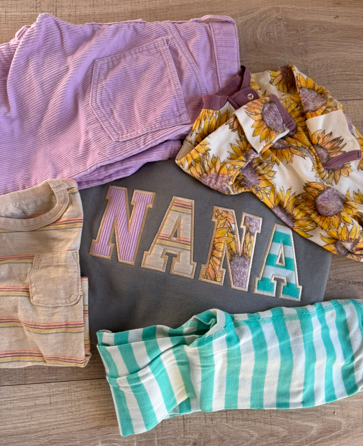 Custom Onesie/Swaddle Crewneck - Comfort Colors