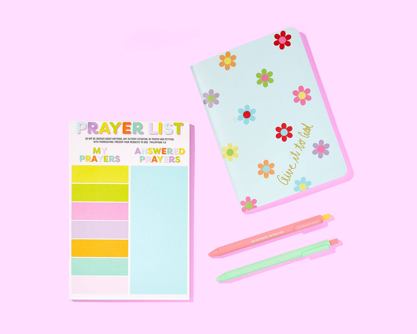 Prayer List Notepad - "My + Answered Prayers" - 50 Sheets