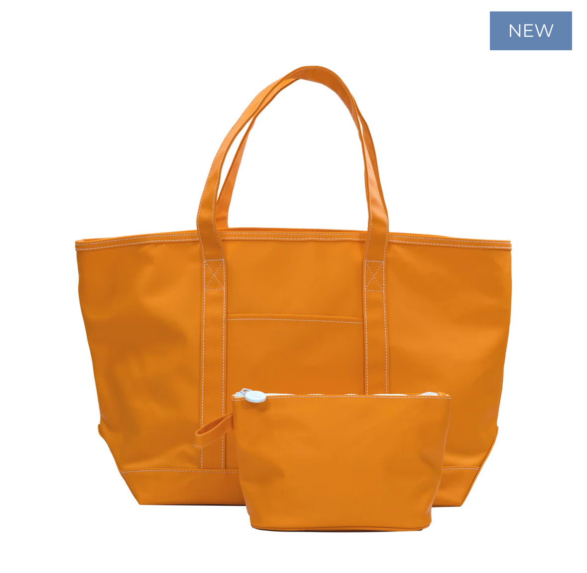 MAXI TOTE - Coated Canvas Large ORANGE by TRVL Designs