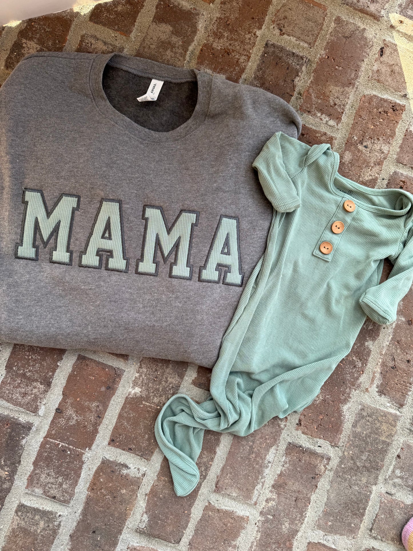 Custom Onesie/Swaddle Crewneck - Bella+Canvas