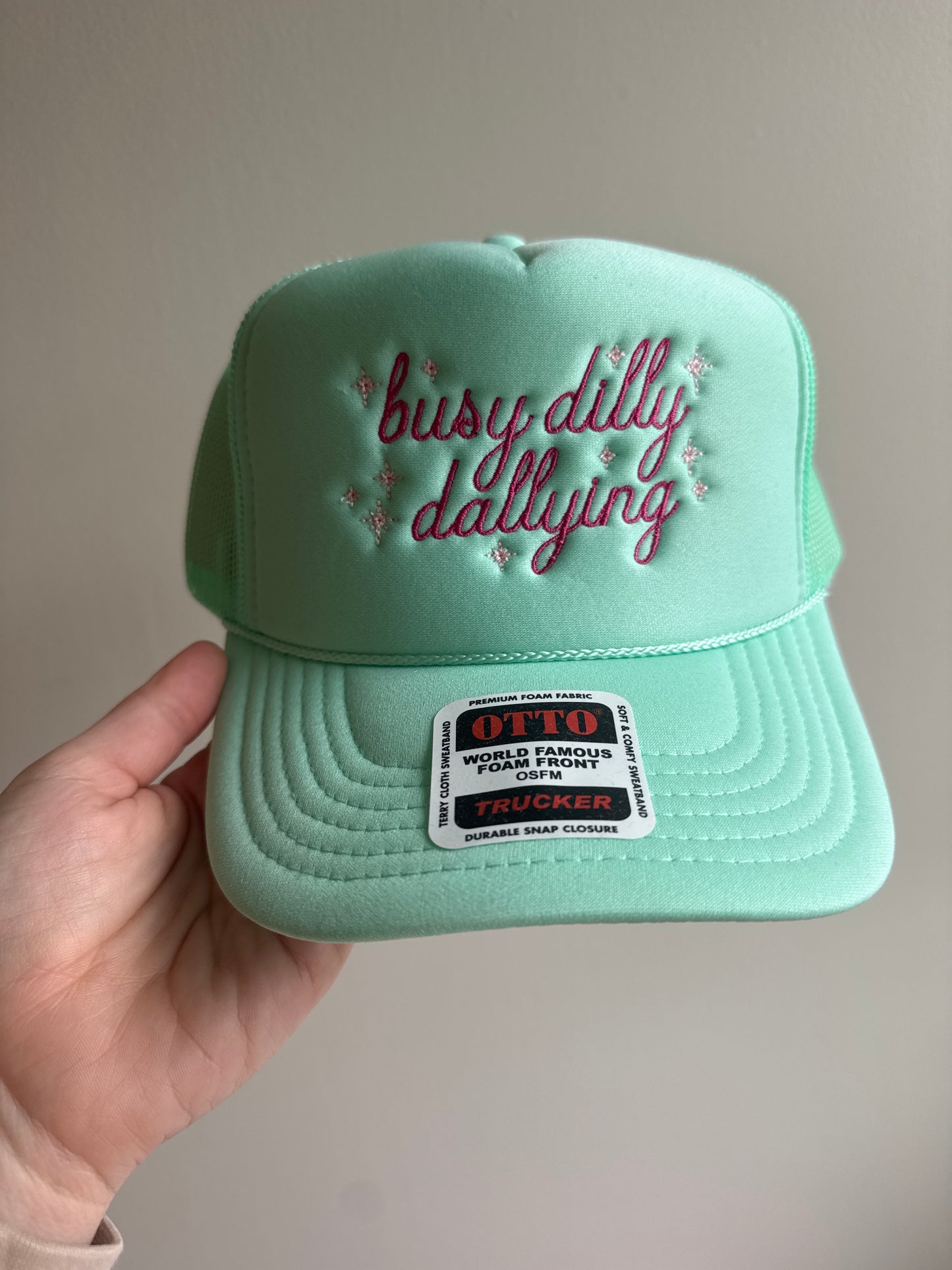 Busy Dilly Dallying Trucker