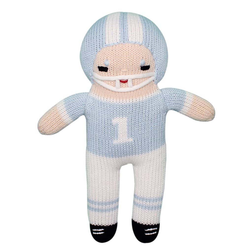 Football Player Knit Doll