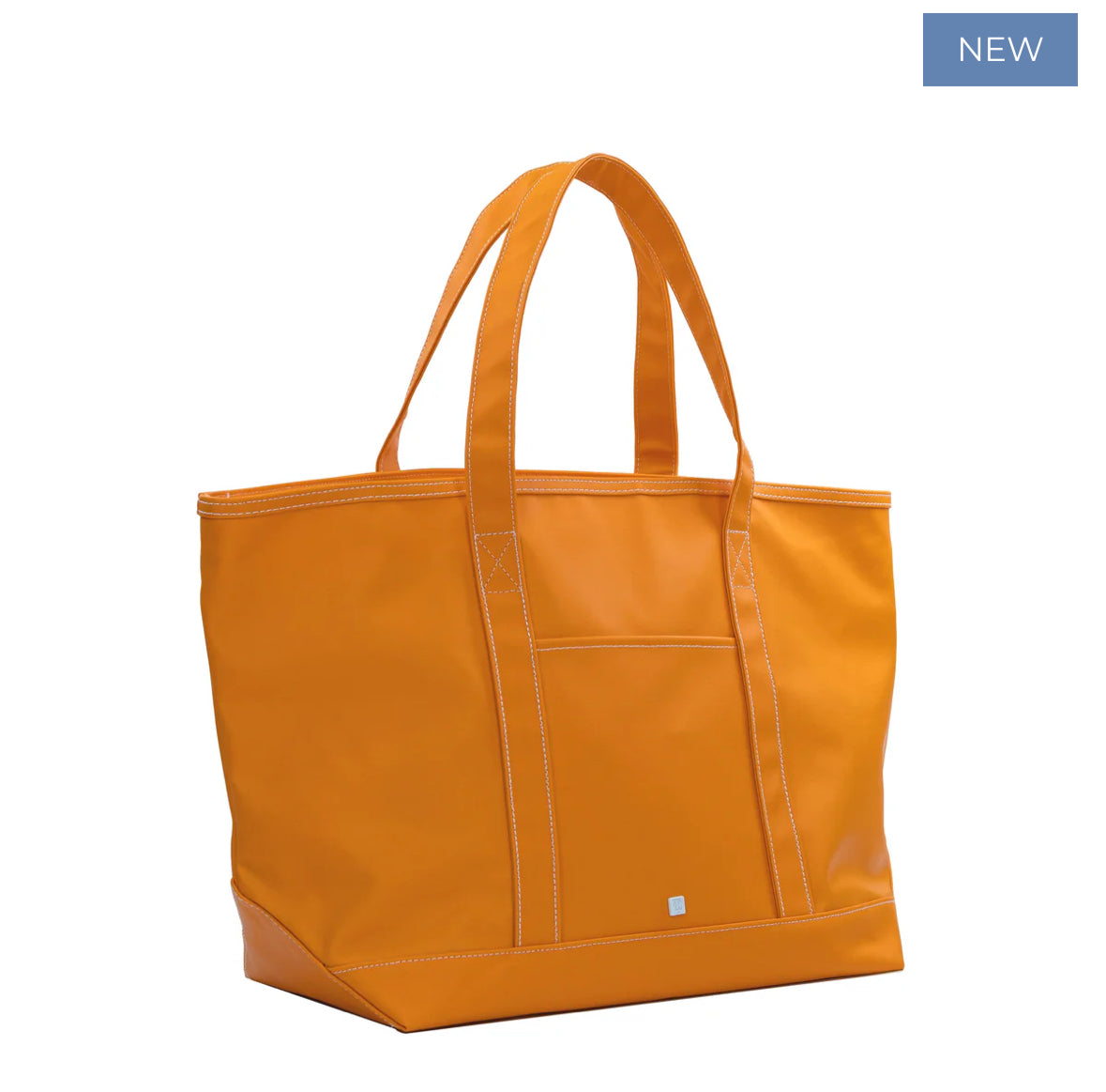 MAXI TOTE - Coated Canvas Large ORANGE by TRVL Designs
