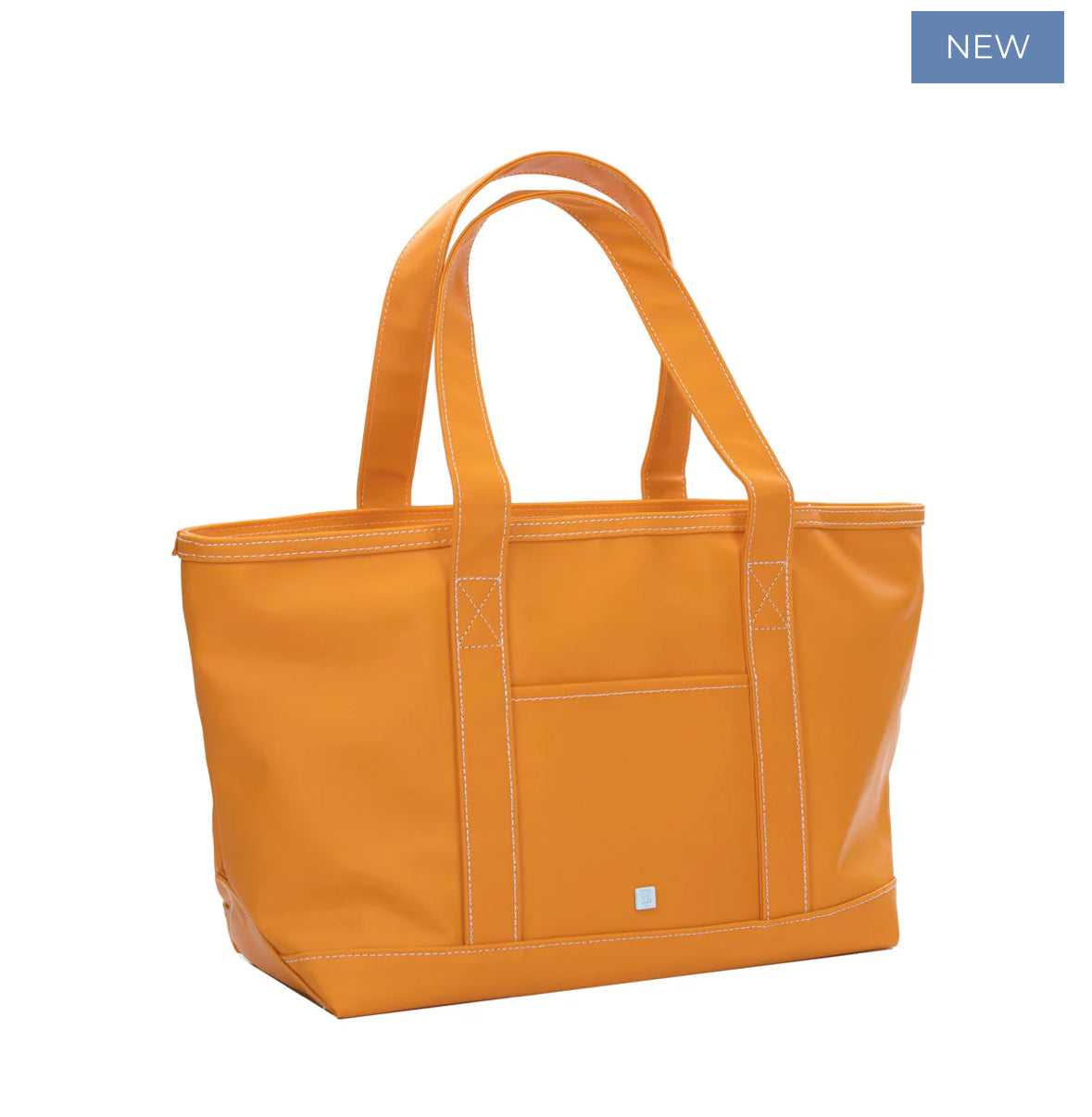 Medium Tote - Coated Canvas Orange