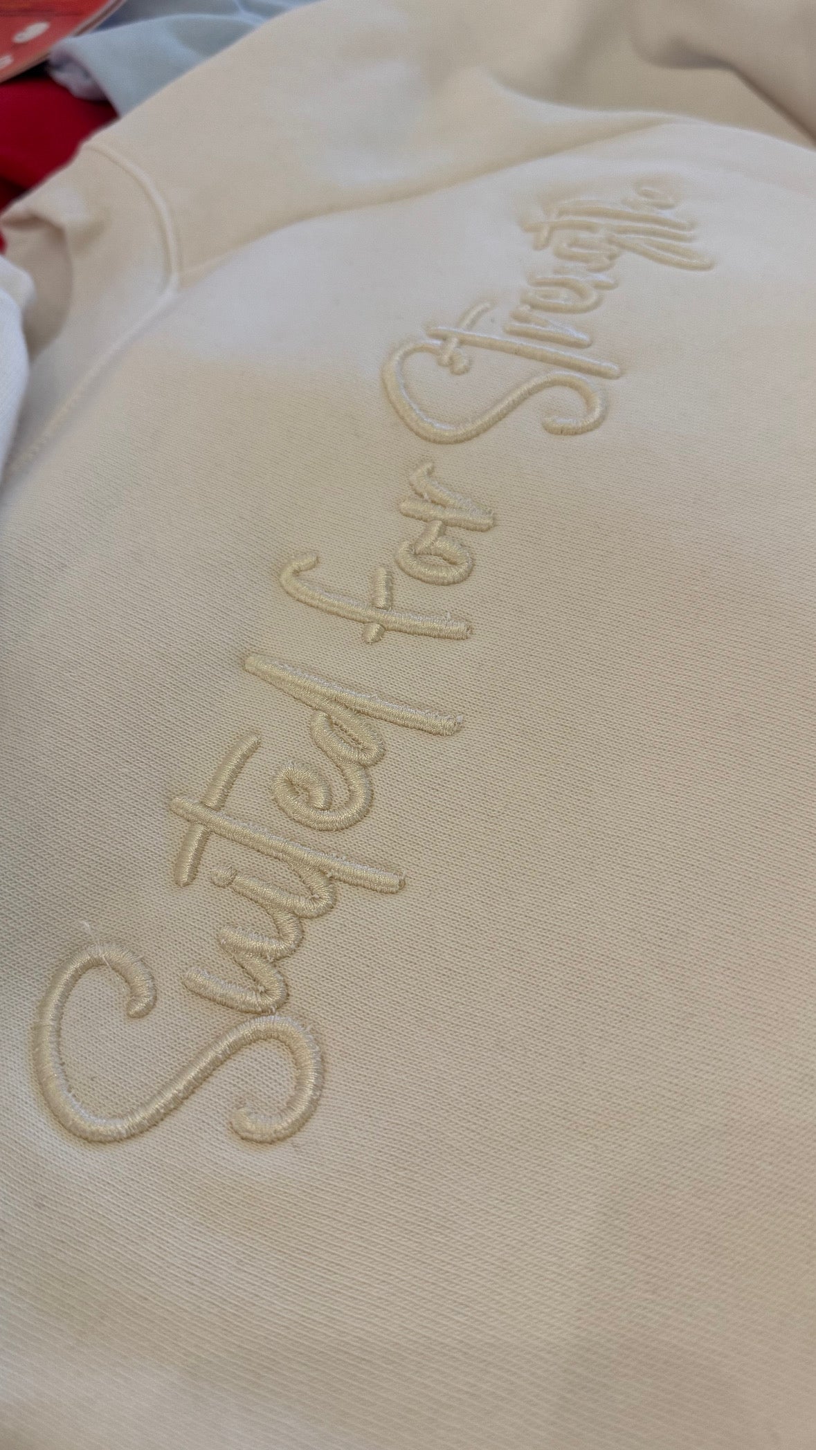 Suited for Strength Crop Crewneck (two week turnaround time to ship!)