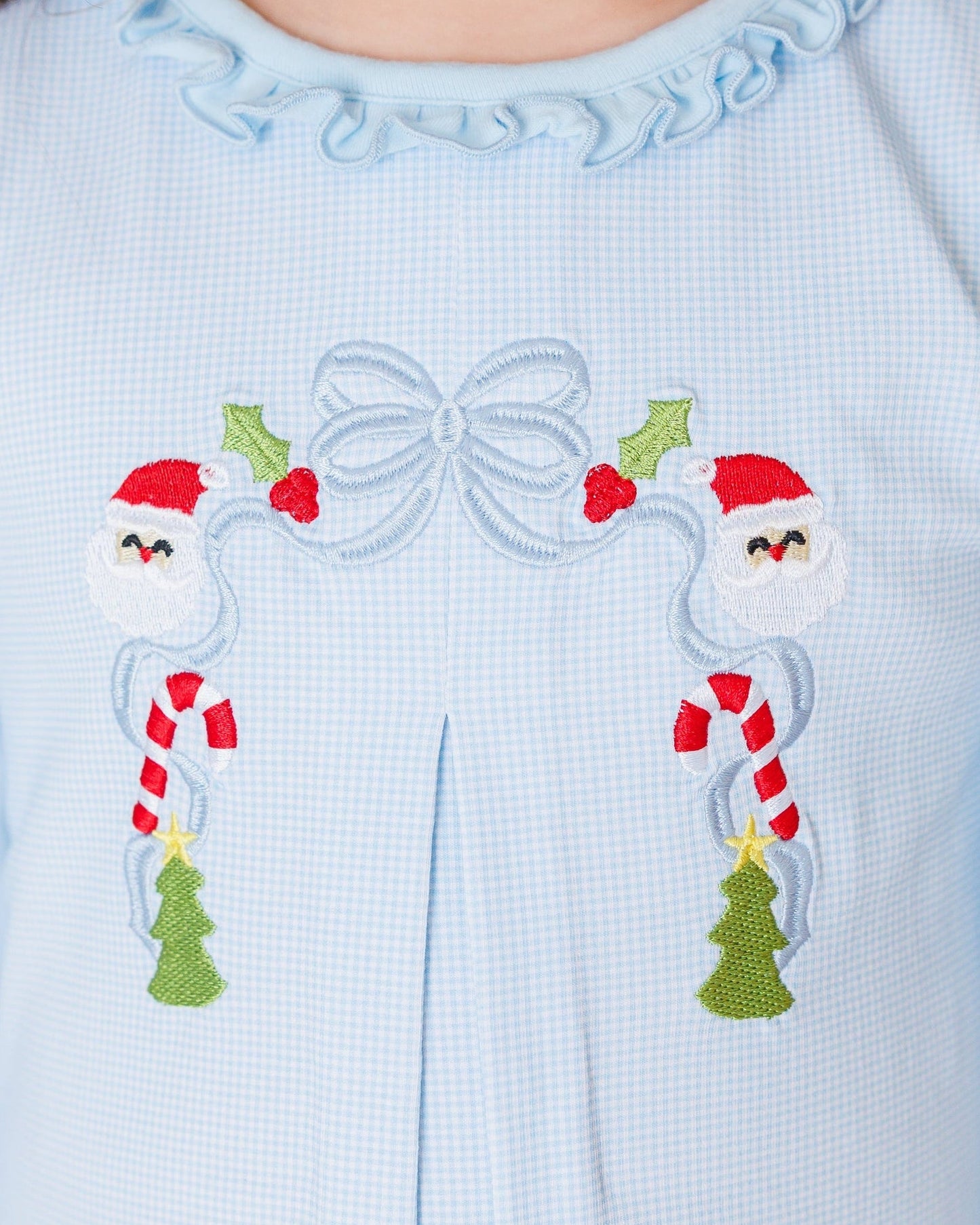 A Classic Christmas Pleat Bloomer Pants Set