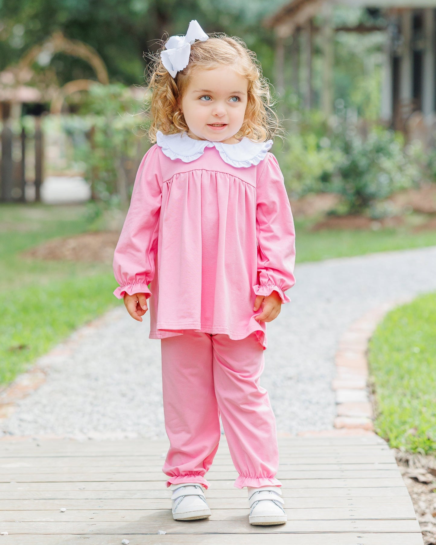 Catherine Bloomer Pants Set - Pink (Fall Preorder ETA September)