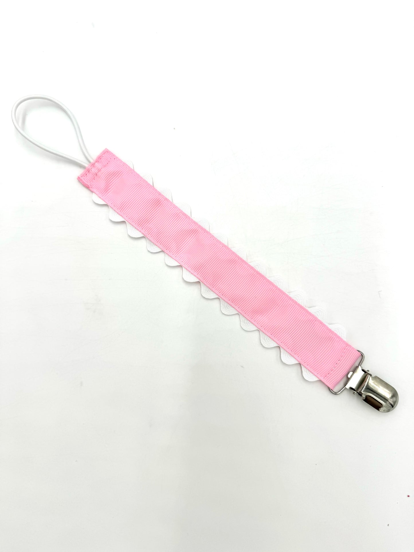 Embroidered Pacifier Clip