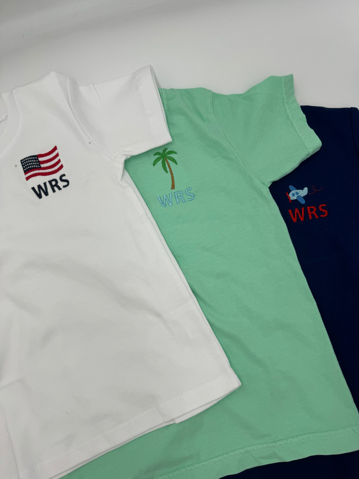 Left Chest Embroidered Tee