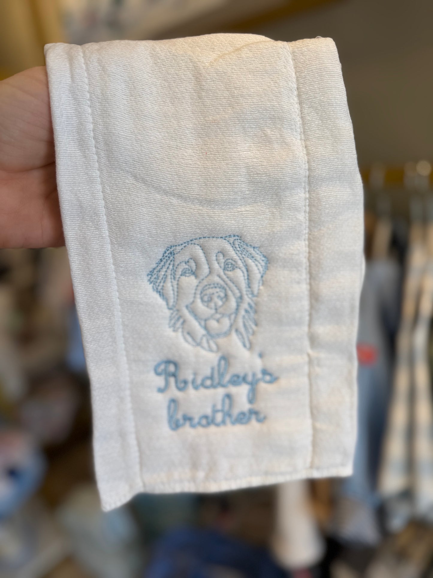 Personalized Pet Burp Cloth