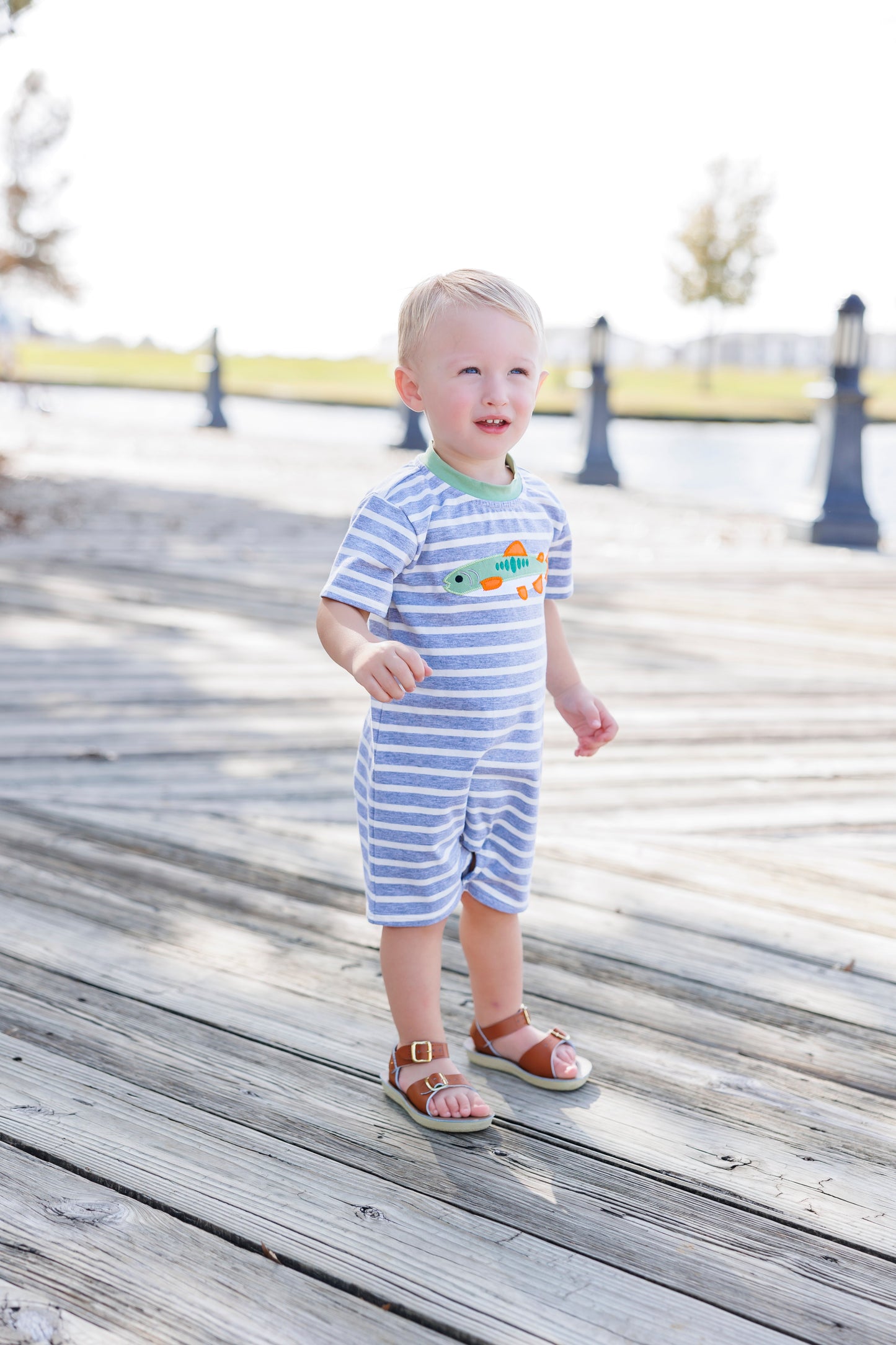 Fish Applique Romper