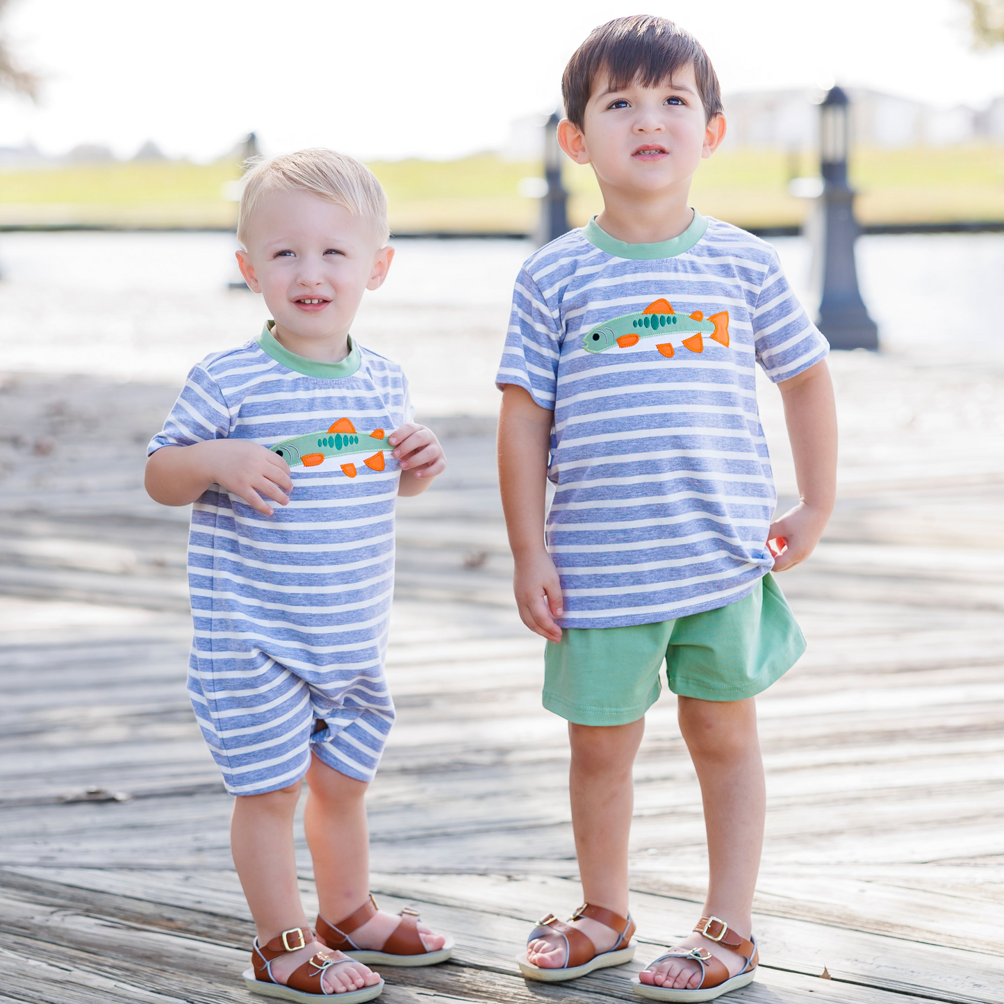 Fish Applique Romper