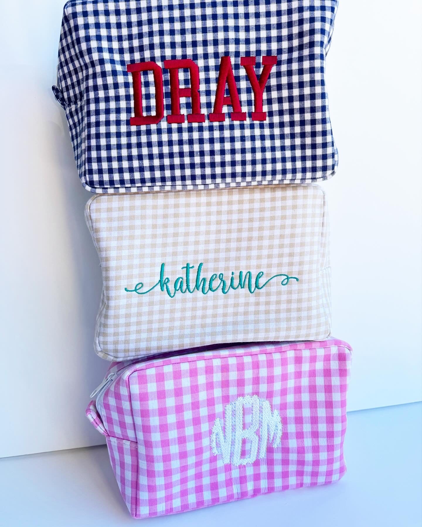 Gingham Carry All Bag