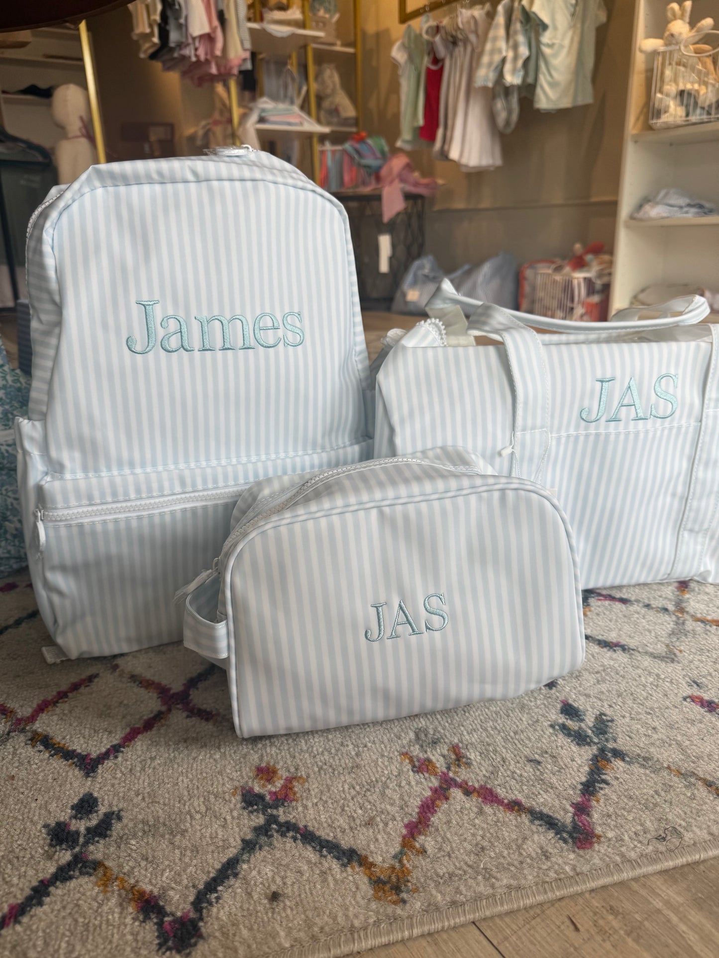 Backpacker - Pimlico Blue Stripe by TRVL Designs