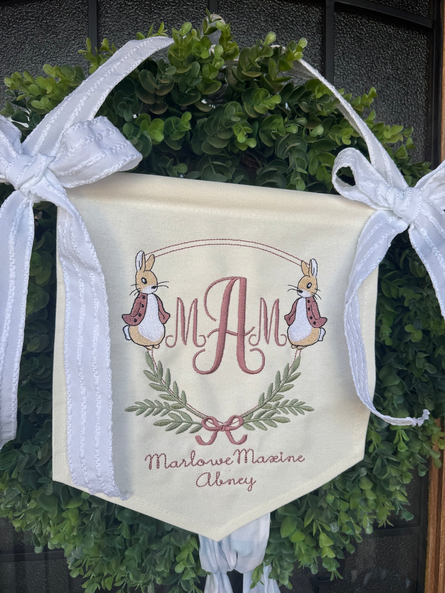 Bespoke Birth/Name Announcement Banner