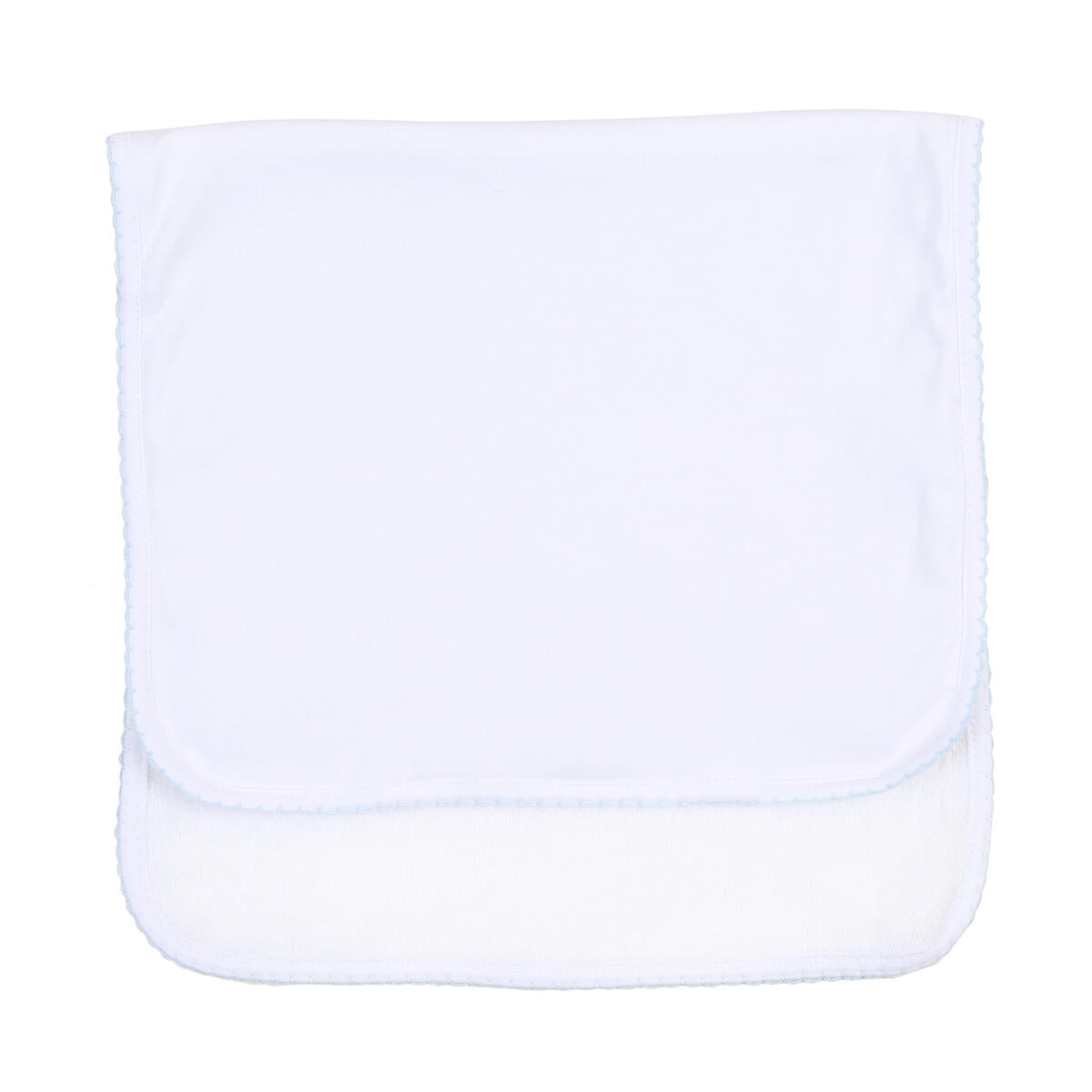 Magnolia Baby Picot Trim Burp Cloth