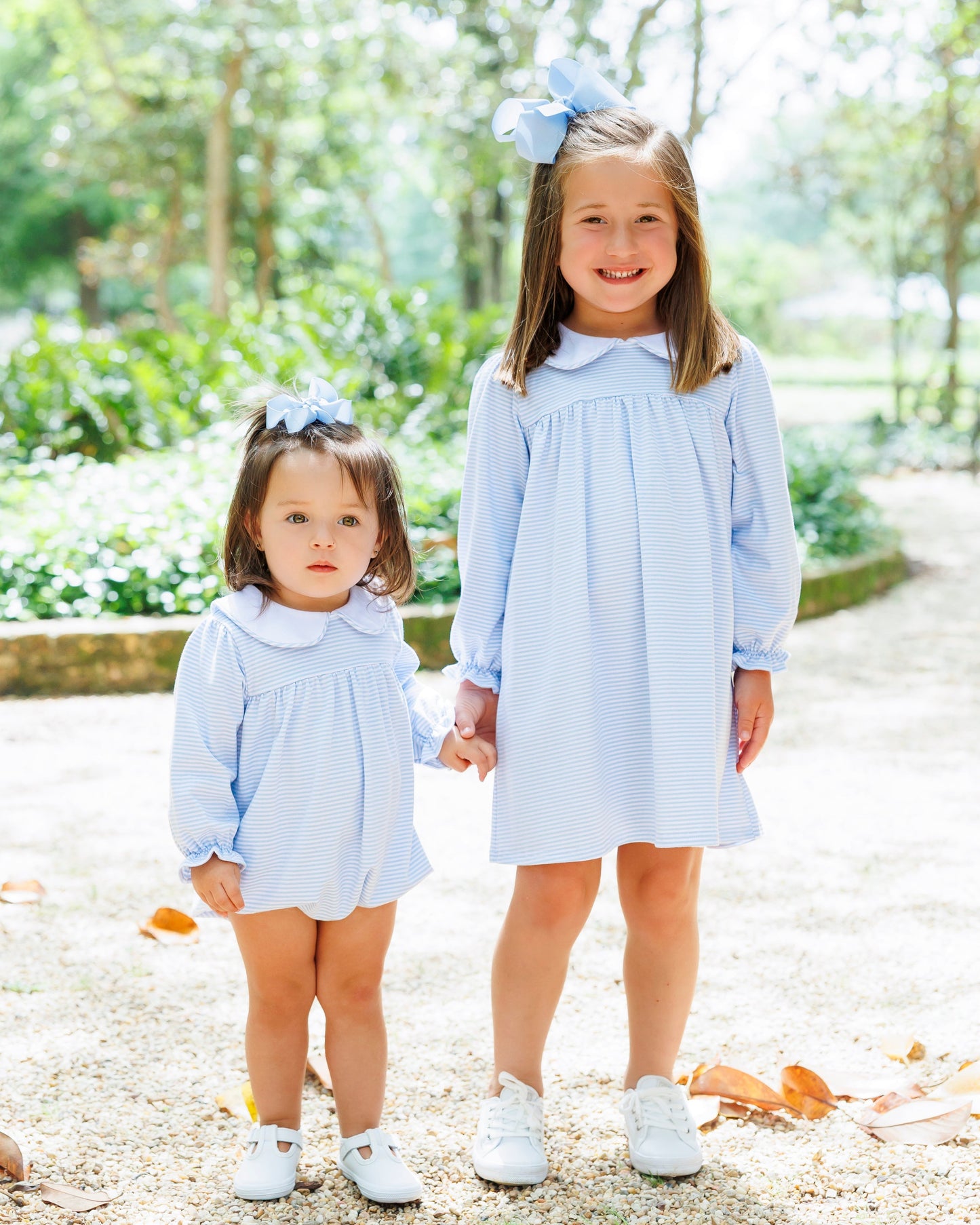 Lottie Dress- Light Blue Stripe (Fall Preorder ETA September)