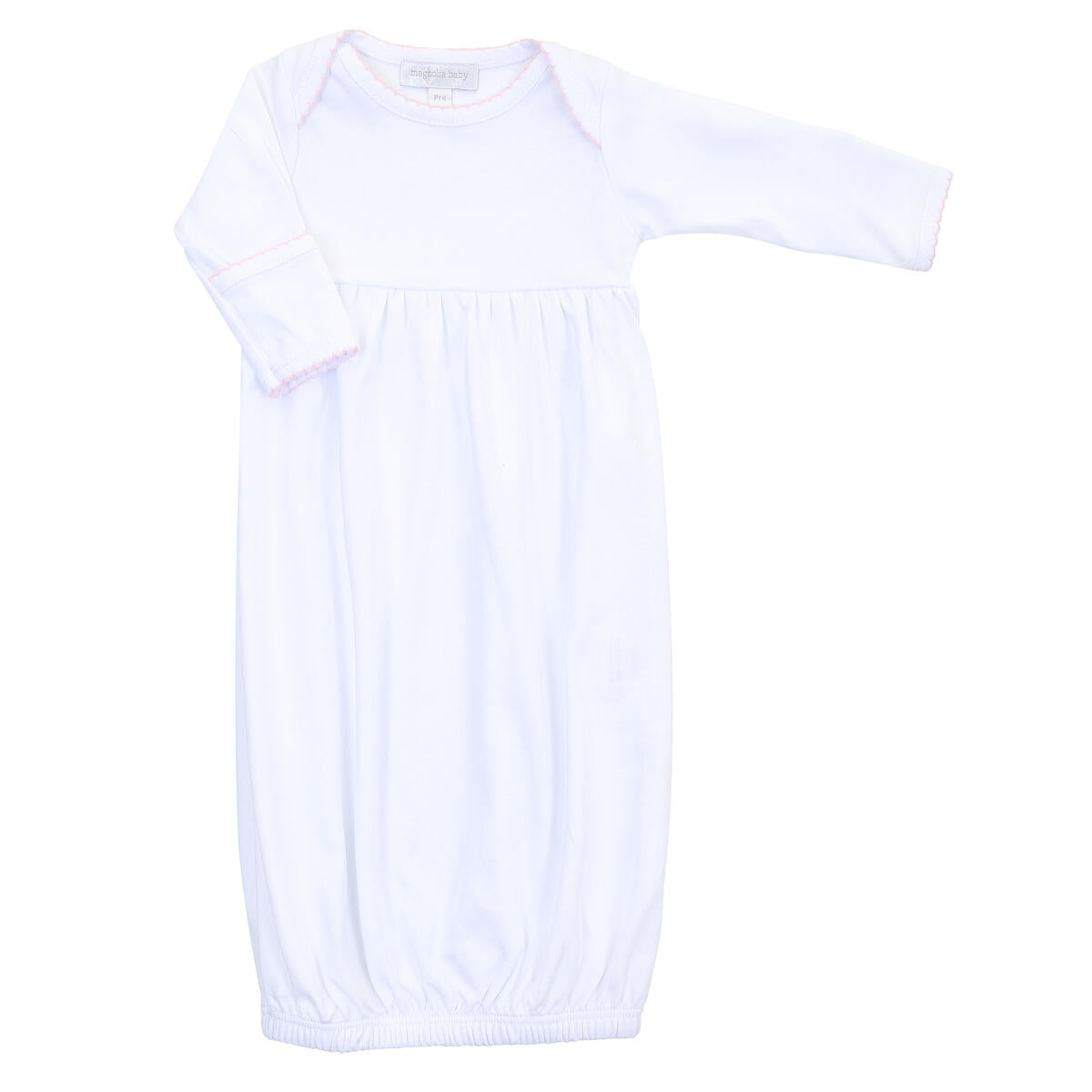 Magnolia Baby Picot Trim Gown