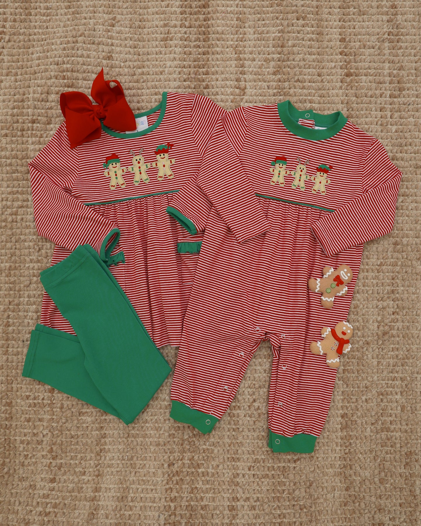 Santa's Sweet Helpers Romper
