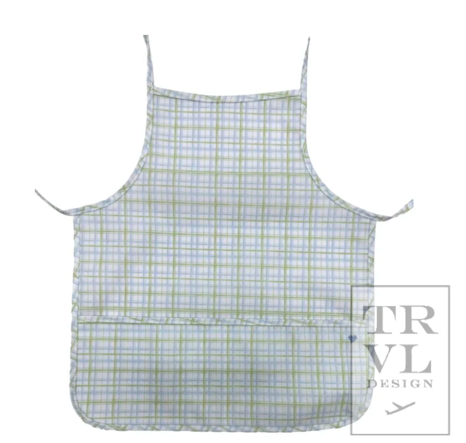 Apron - Green Plaid by TRVL Designs