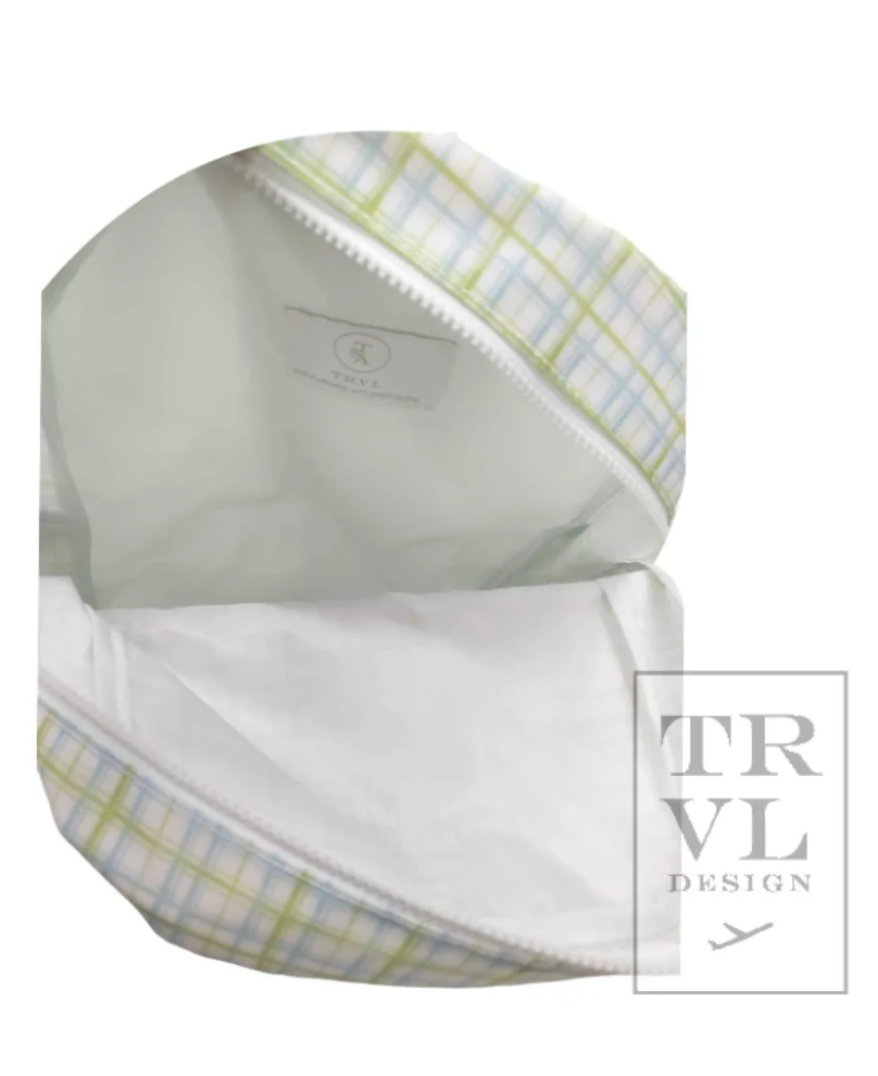 BACKPACKER - Classic Plaid Green Backpack by TRVL Designs