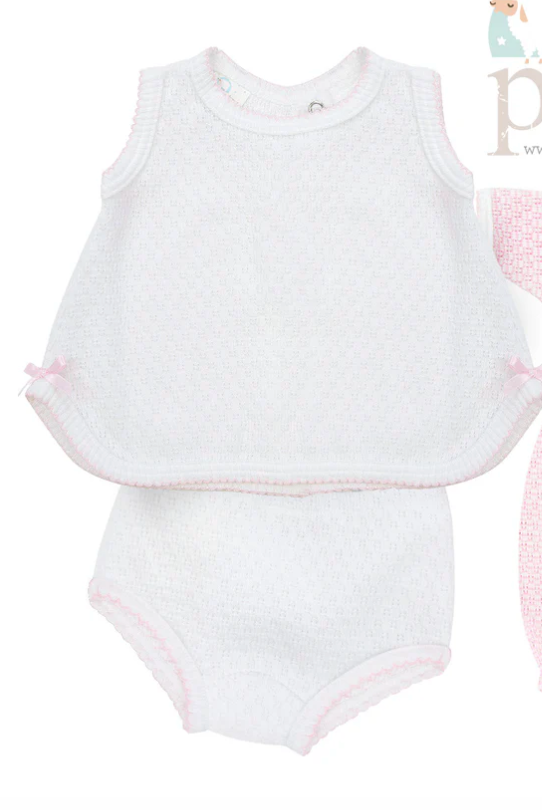 Paty Sleeveless Top with Diaper Cover