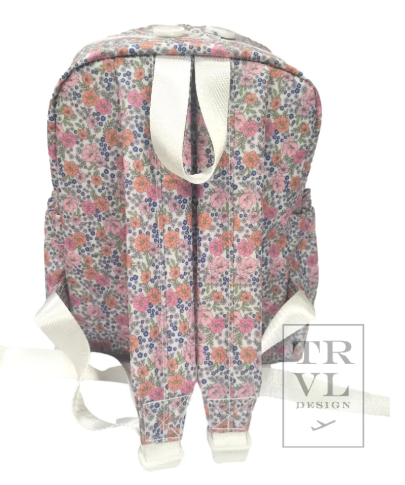 MINI BACKER - GARDEN FLORAL Mini Backpack by TRVL Designs