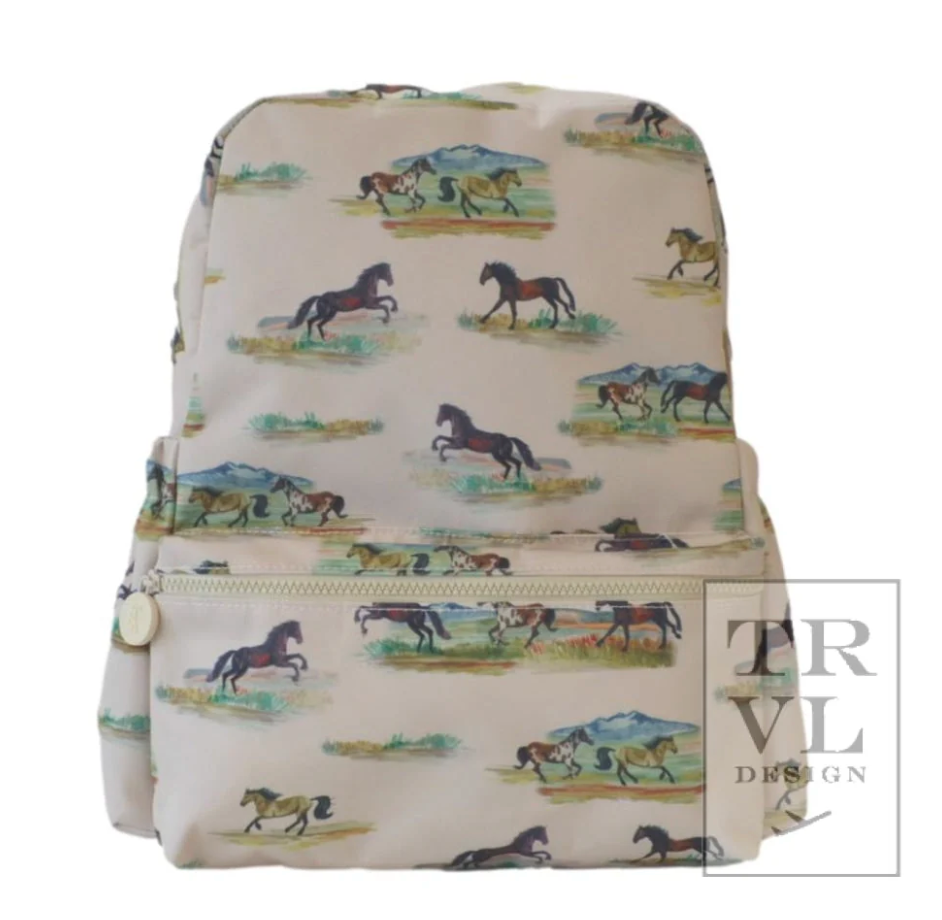 BACKPACKER WILD HORSES Backpack by TRVL Designs