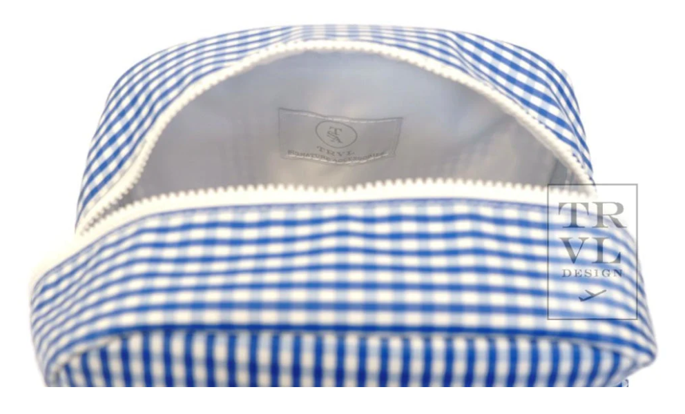 BACKPACKER - GINGHAM SKY Backpack by TRVL Designs