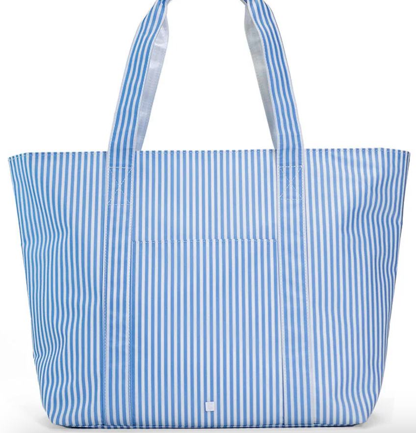 JUMBO TOTE - X-Large Tote PIMLICO STRIPE CHAMBRAY