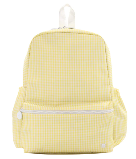 BACKPACKER - Gingham Buttercup Backpack by TRVL Designs
