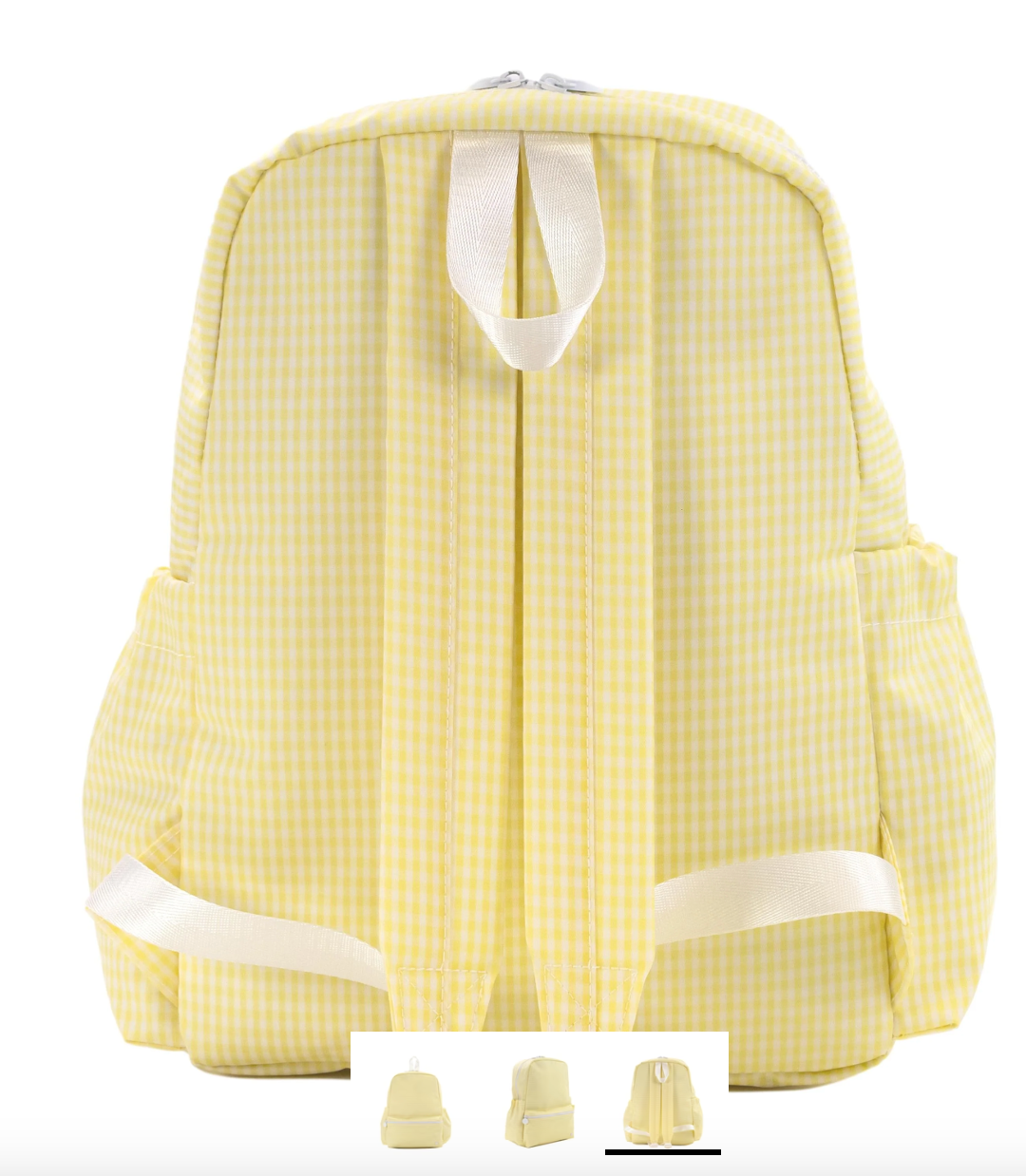 BACKPACKER - Gingham Buttercup Backpack by TRVL Designs