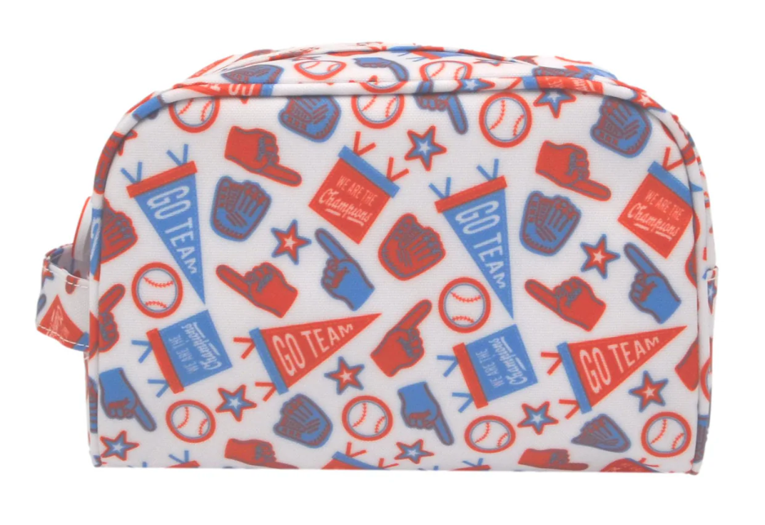 STOWAWAY Toiletry Bag - PLAY BALL! Dopp Kit