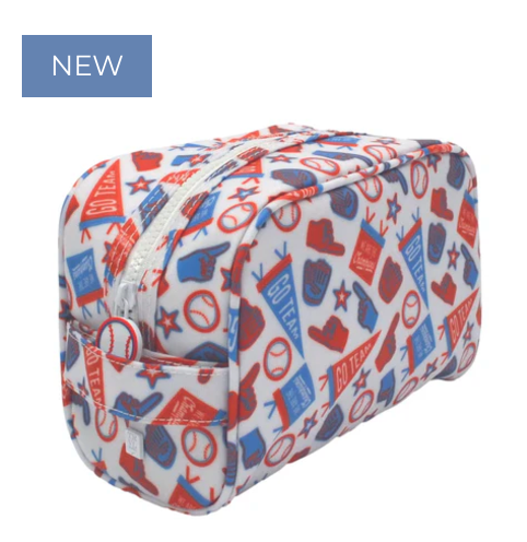 STOWAWAY Toiletry Bag - PLAY BALL! Dopp Kit