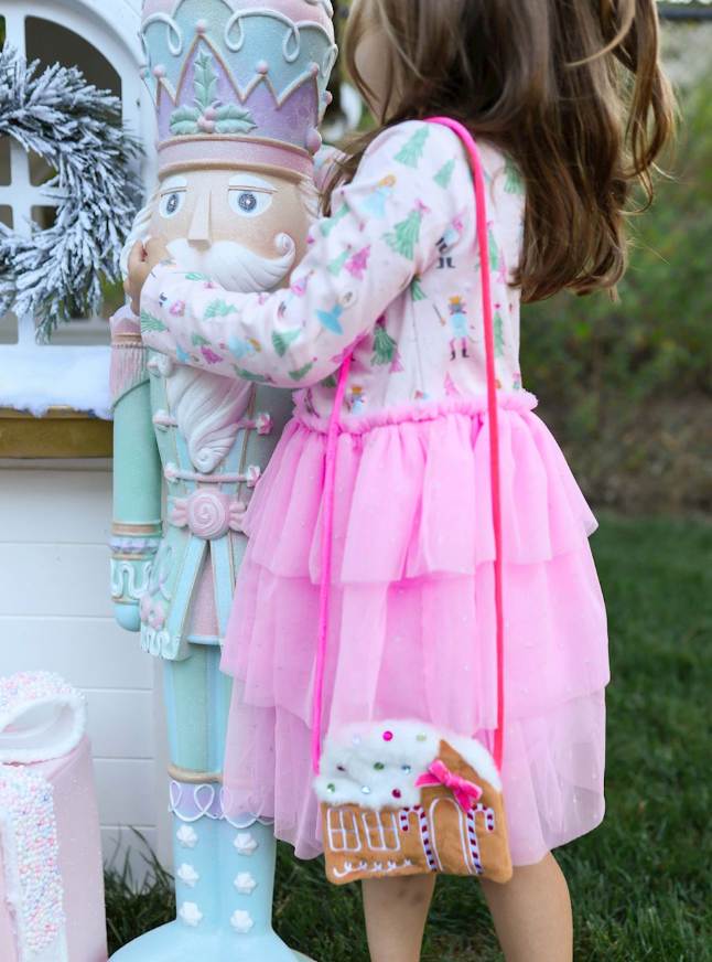 Gingerbread House Light-Up Purse