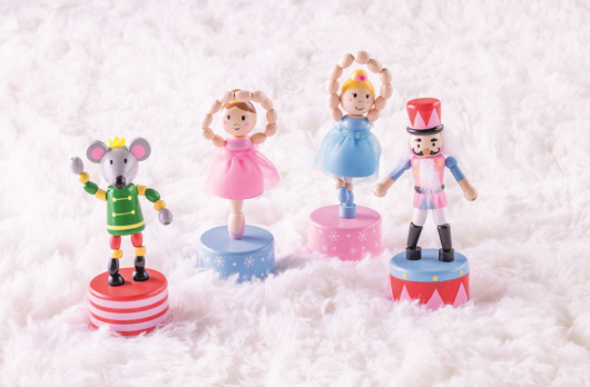 Pink Ballerina Collapsing Toy