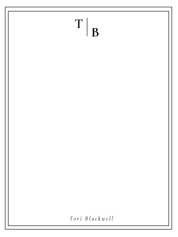 Modern Monogram Notepad