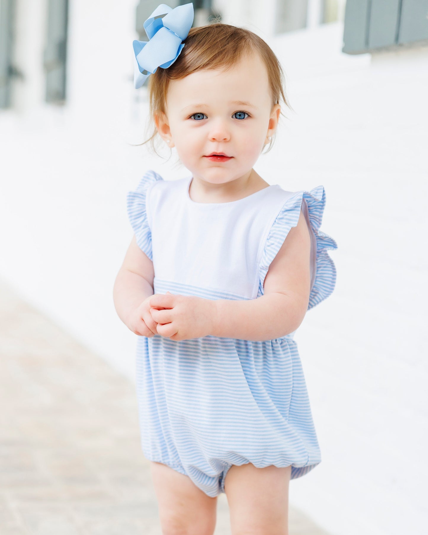 Sophia Bubble- Light Blue Stripe PREORDER ETA April