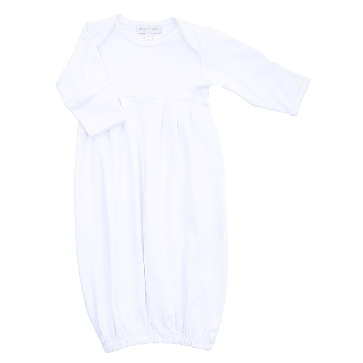 Magnolia Baby Picot Trim Gown