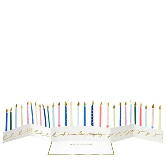 MERI MERI Candle Birthday Card