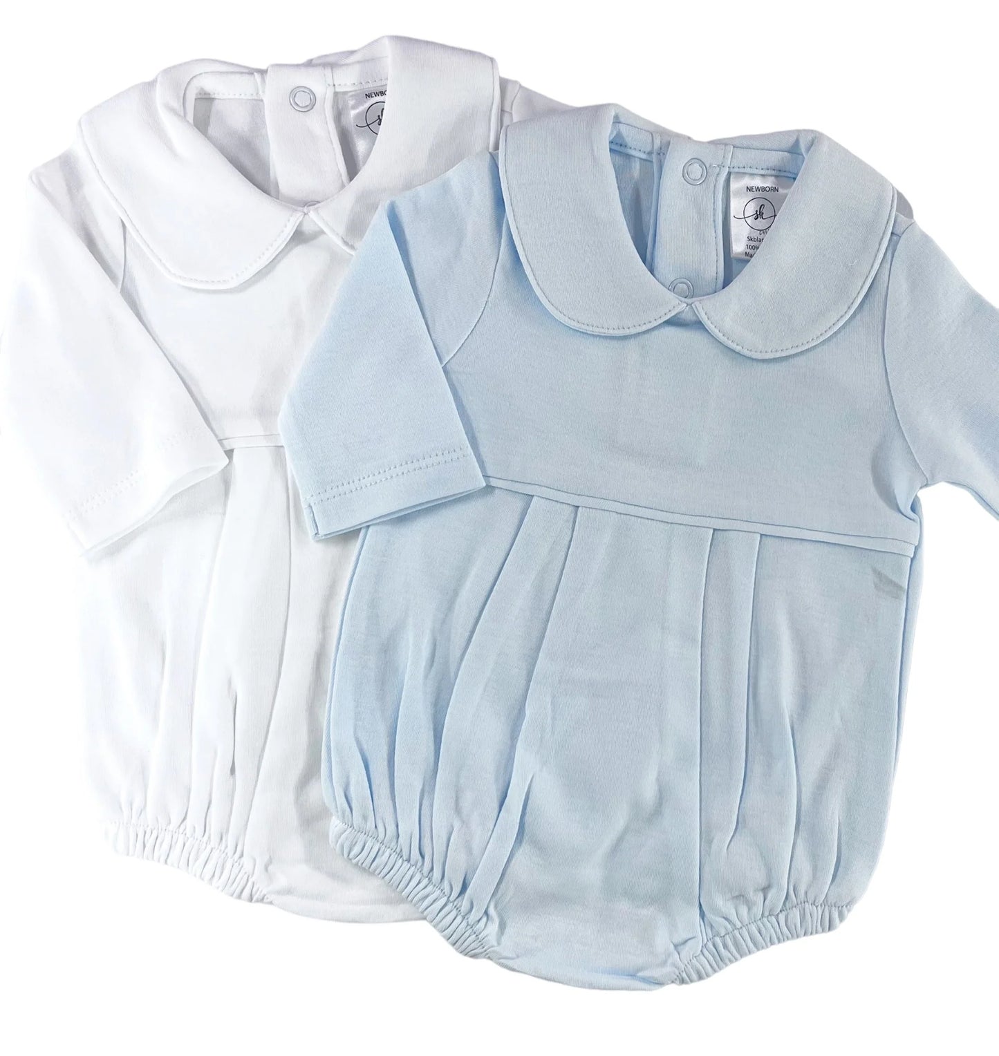 Long Sleeve Pleated Bubble