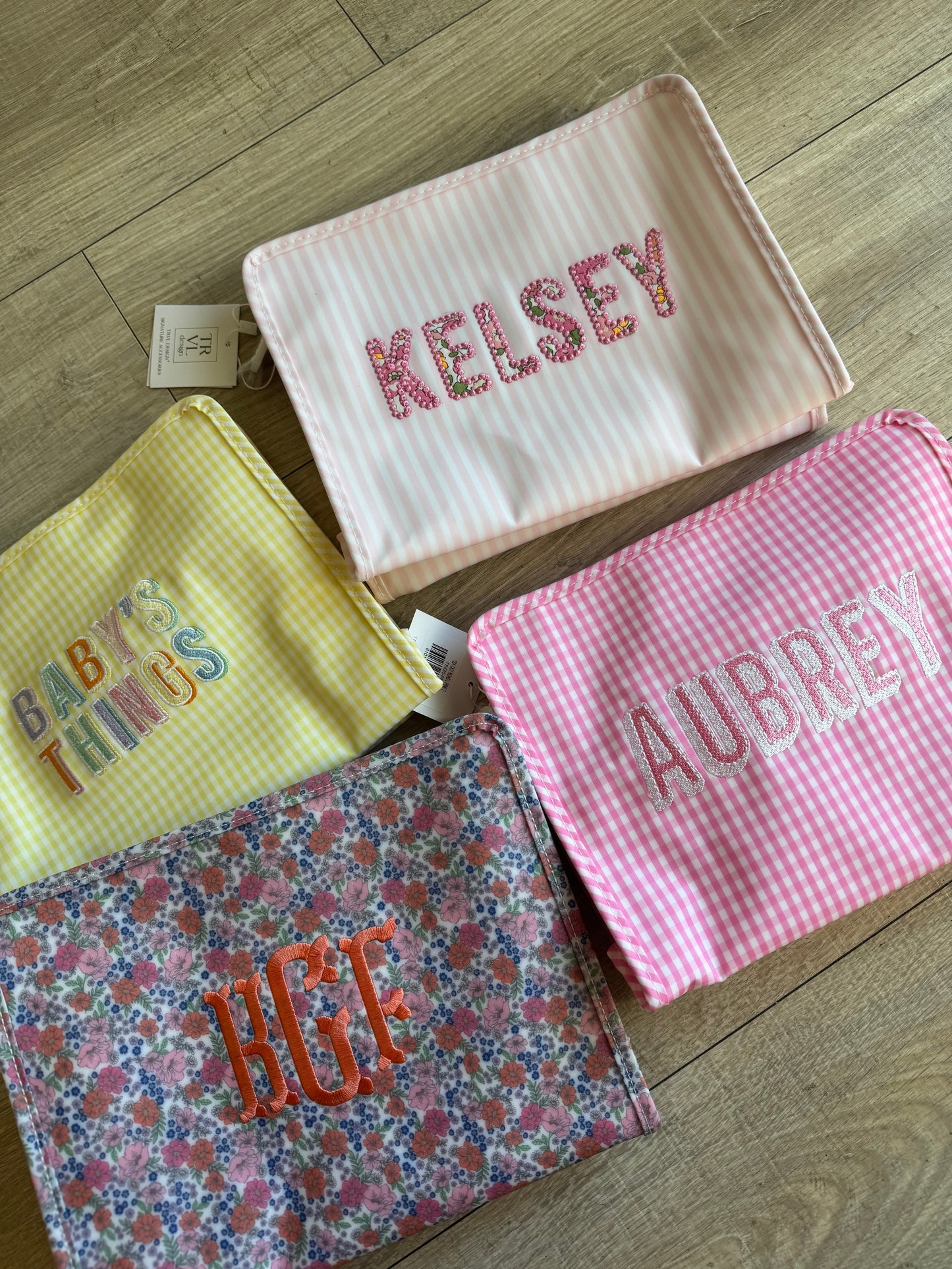 Large Roadie - Pimlico Pink Stripe