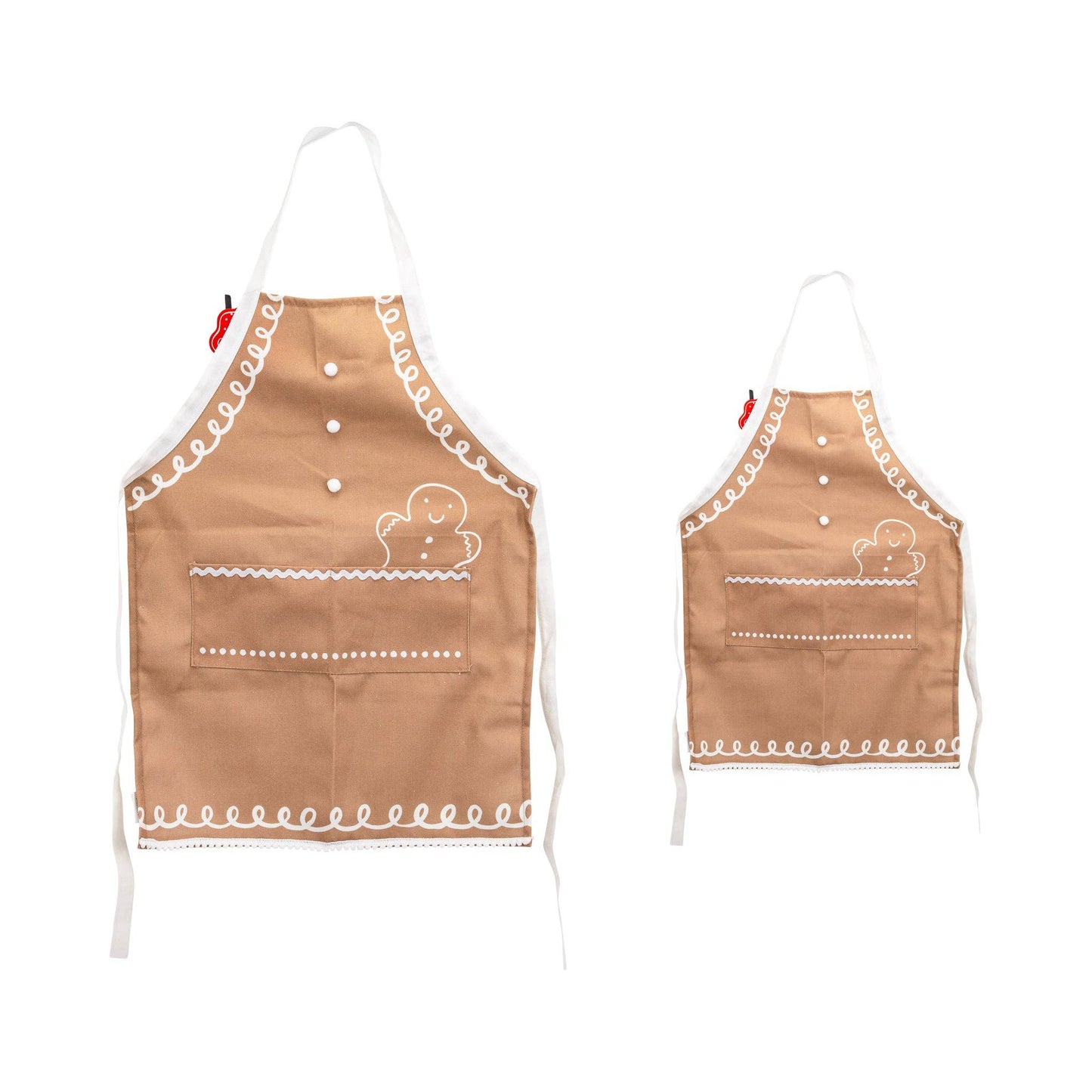 Gingerbread Apron - Youth