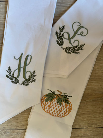 Wreath Sash