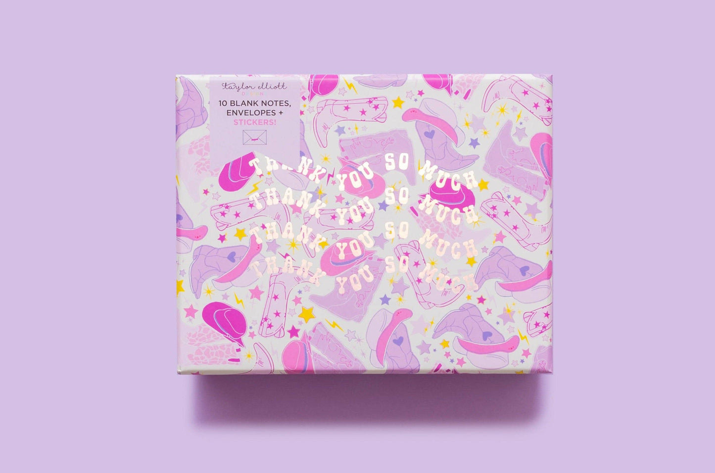 Boxed Notecard Set - Let's Go Girl - 10 Card Set