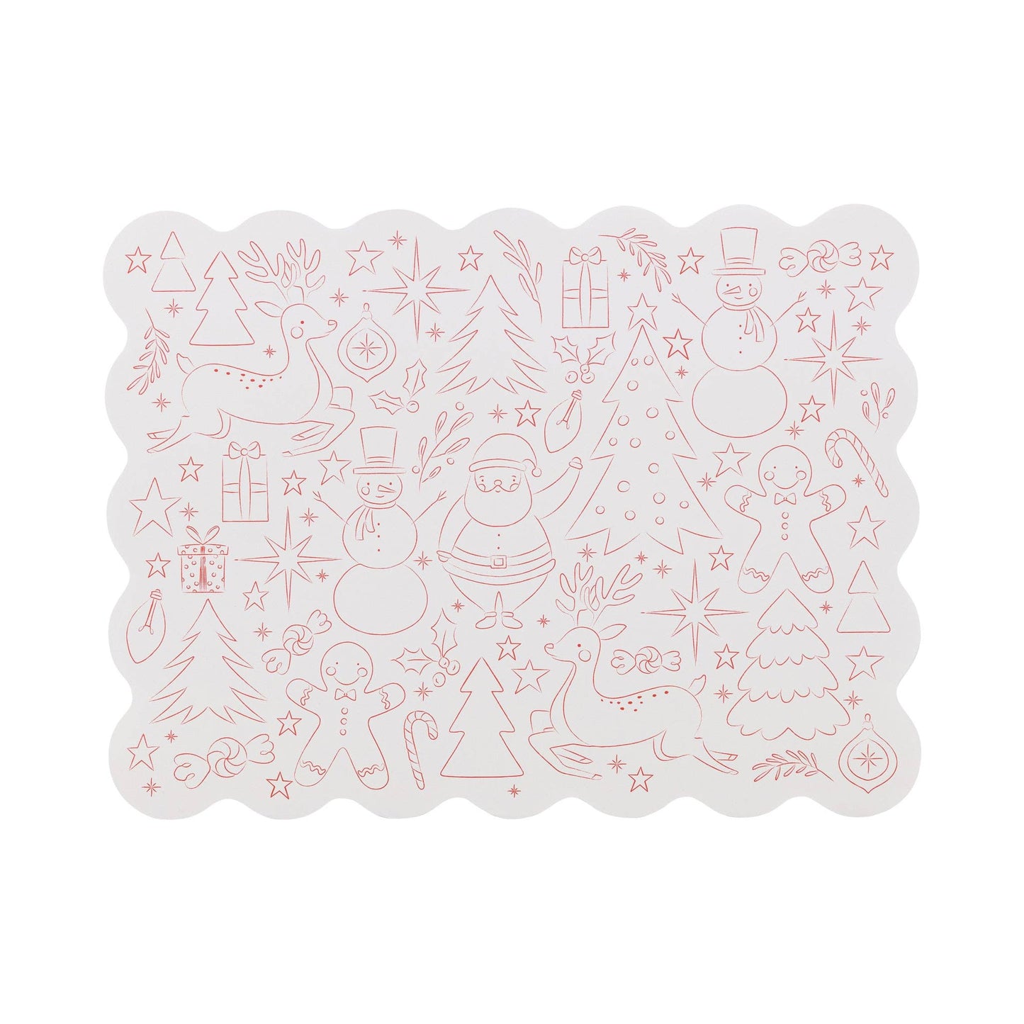 Christmas Coloring Activity Placemat