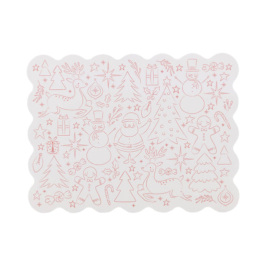 Christmas Coloring Activity Placemat