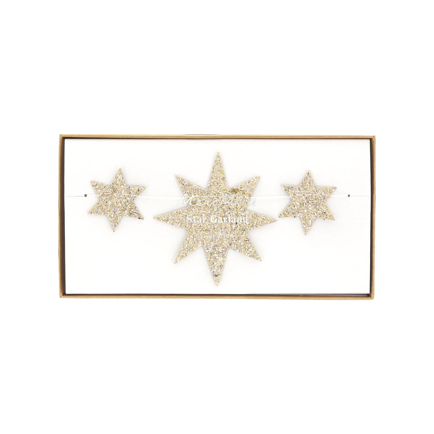 Gold Star Mini Garland