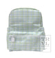 MINI BACKER - Classic Plaid Green Backpack by TRVL Designs